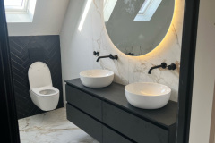 Installatie badkamer